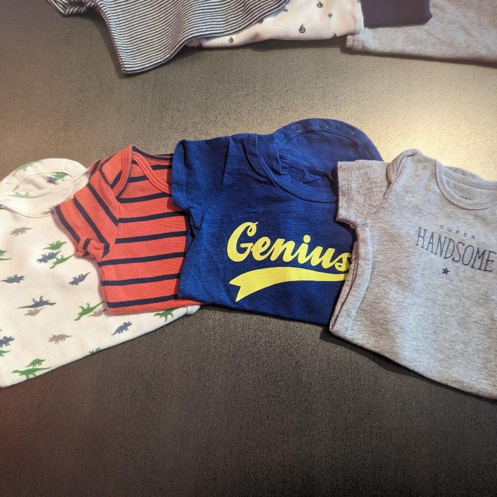 Bundle mixed favorites onesies - Super Handsome. Genius.